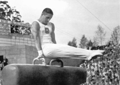 Four members of the 1936 Summer – Winter Olympics registered with the Nazi Party